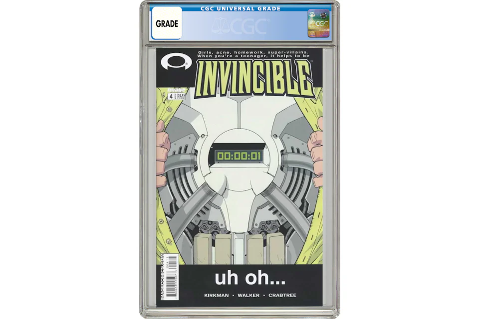 Image Invincible (2003 Image) #4 Comic Book CGC Graded