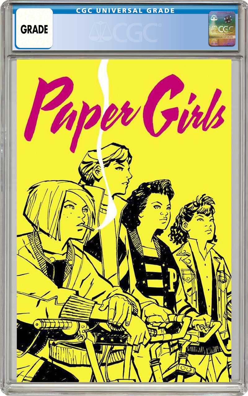 Image Paper Girls #1 Comic Book CGC Graded