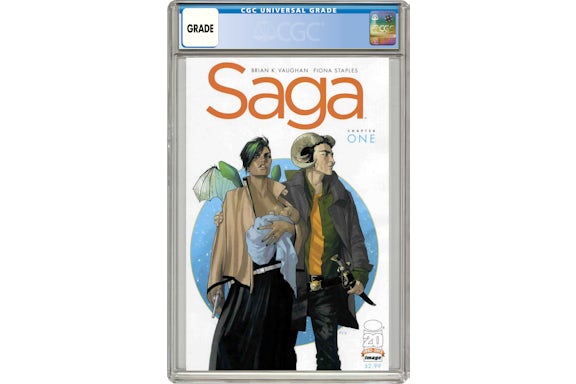 Image Saga #1 Comic Book CGC Graded