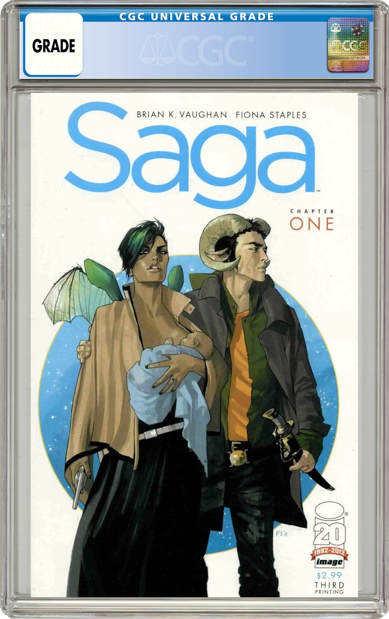 Image Saga (2012 Image) #1D Comic Book CGC Graded