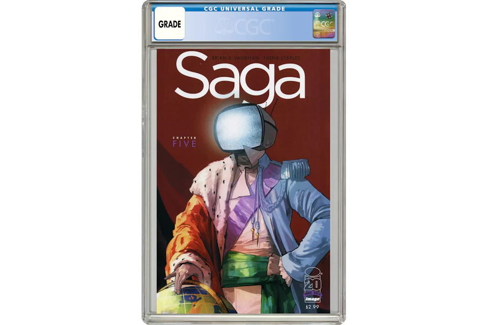 Image Saga (2012 Image) #5A Comic Book CGC Graded