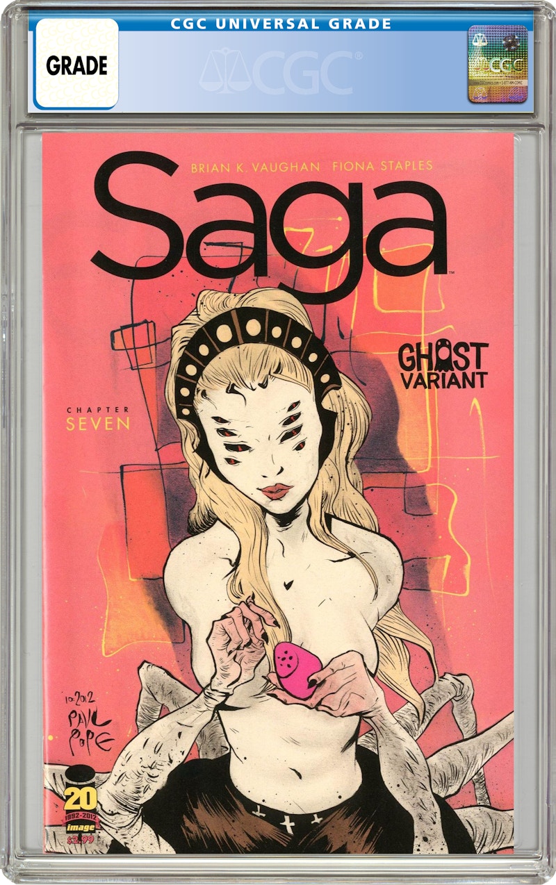 Image Saga (2012 Image) #7GHOST Comic Book CGC Graded