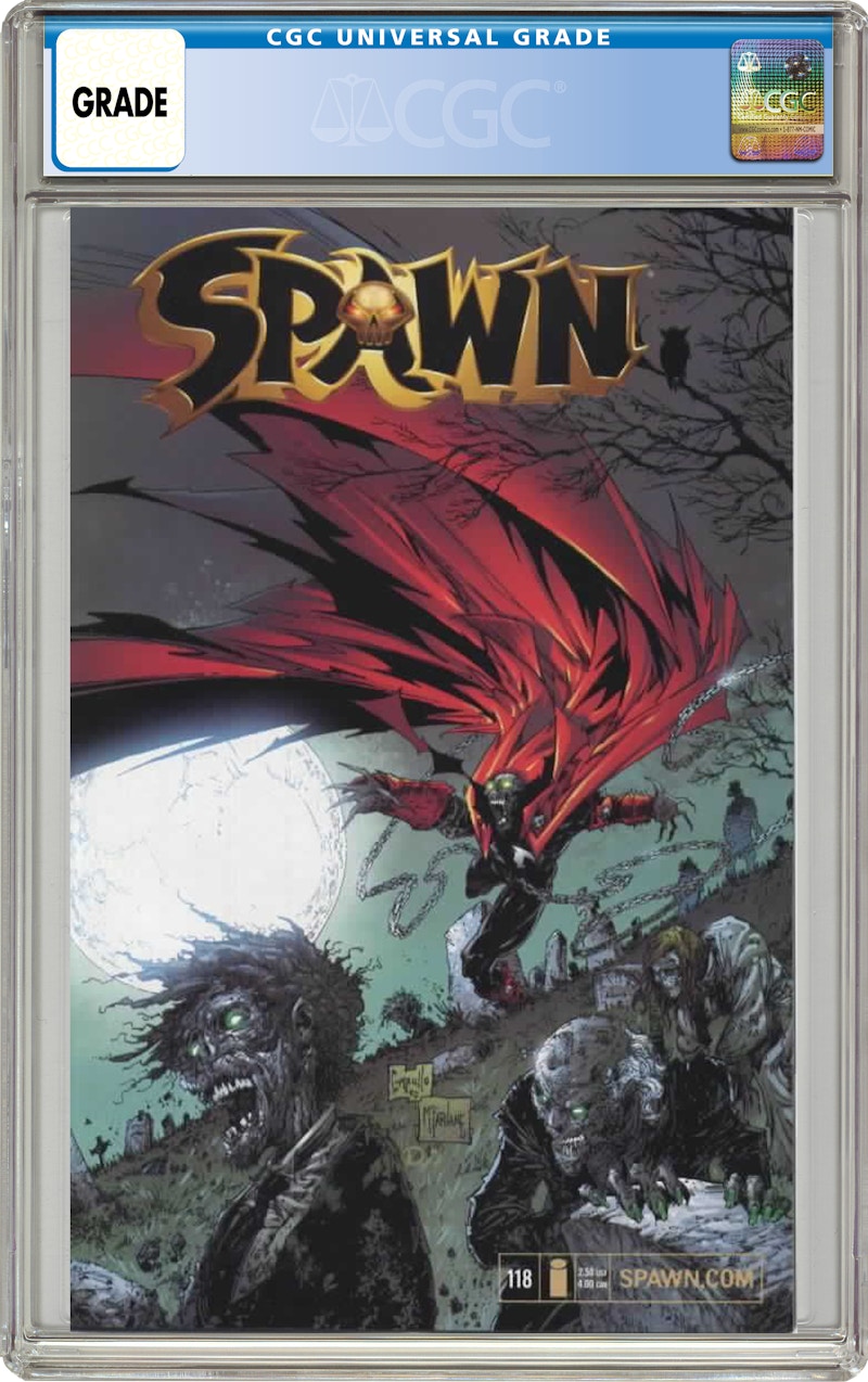 Image Spawn (1992 Image) #118 Comic Book CGC Graded - TW