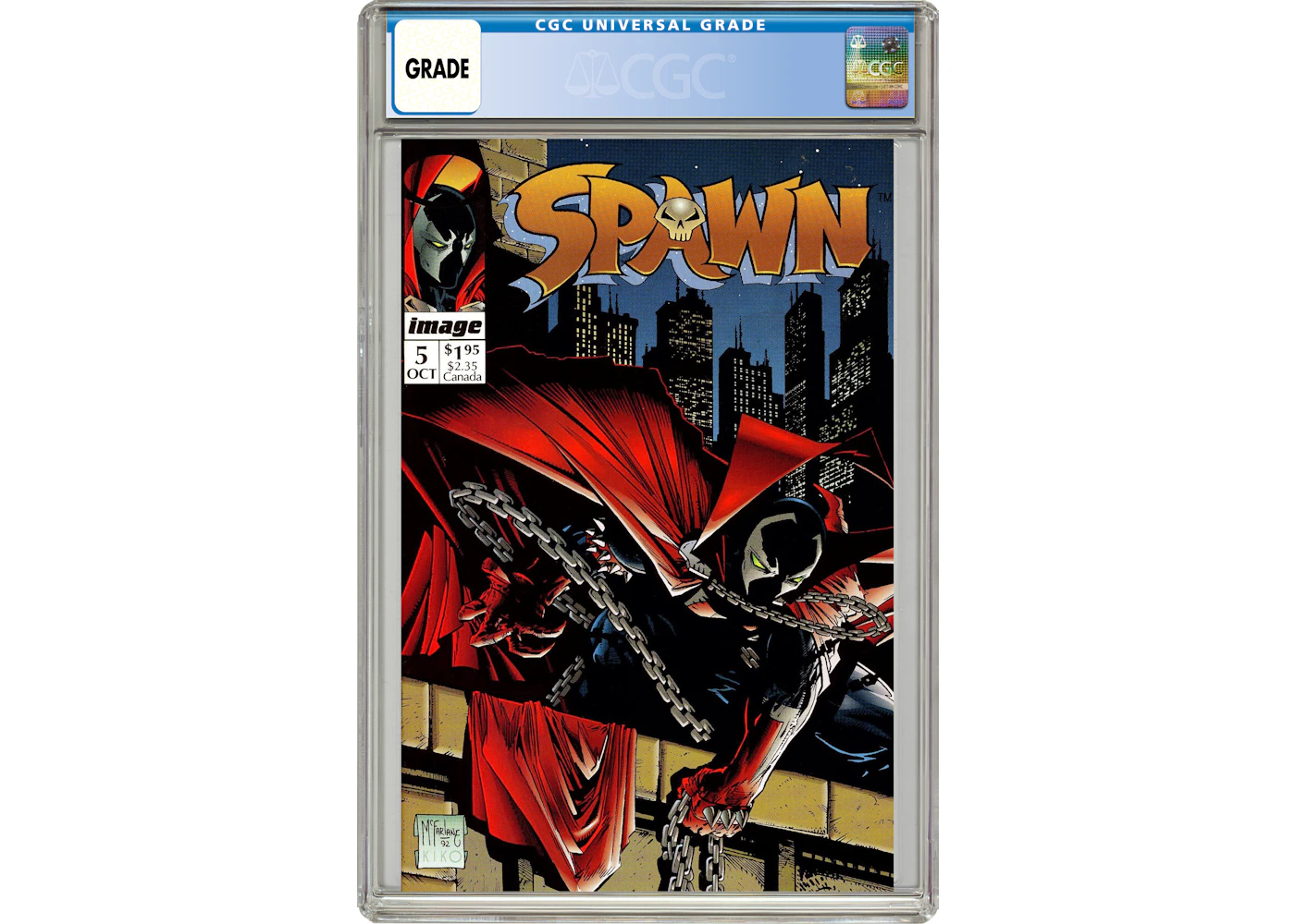 Image Spawn (1992 Image) #5D Comic Book CGC Graded - US