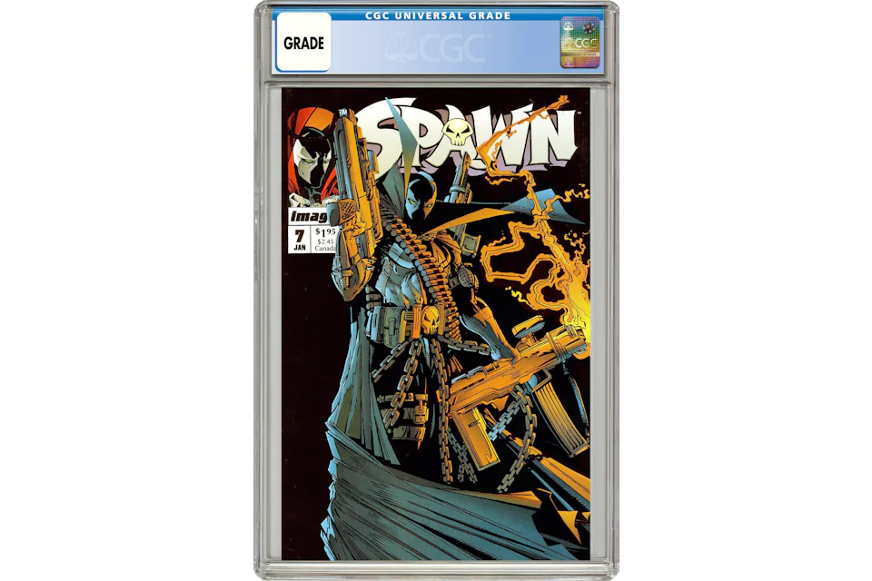 Image Spawn (1992 Image) #7D Comic Book CGC Graded