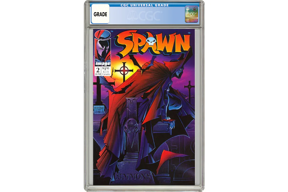 Image Spawn #2 (1st App of Violator (Clown)) Comic Book CGC Graded