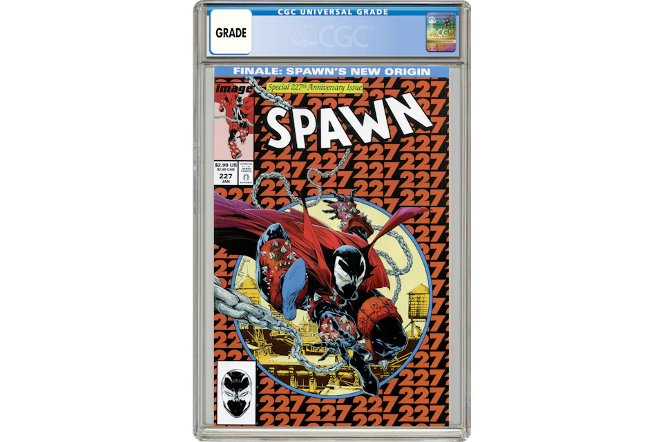 Image Spawn #227 (Amazing Spider-Man #300 Cover Homage) Comic Book CGC Graded