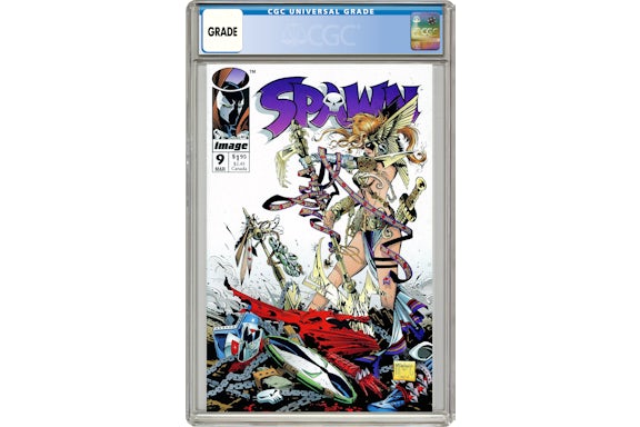 Imagen Spawn #9 (1ª Aplicación de Ángela) Cómic Graduado CGC