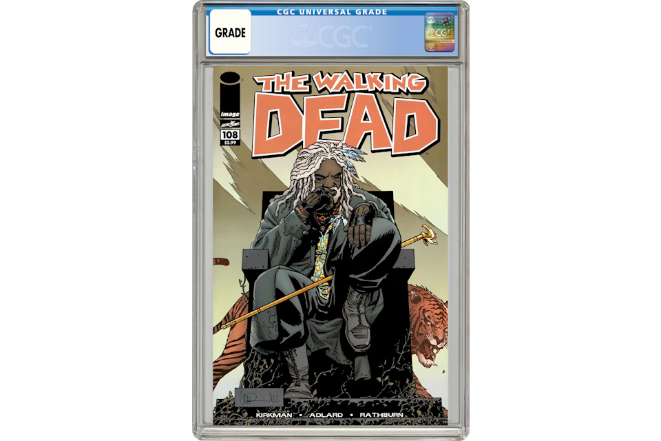 Image Walking Dead #108 (1st App of Ezekiel) Comic Book CGC Graded