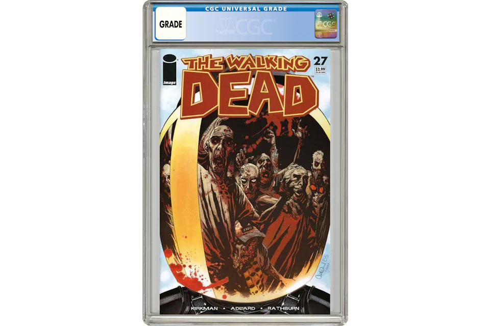 Image Walking Dead #27 (1st App of the Governor) Comic Book CGC Graded