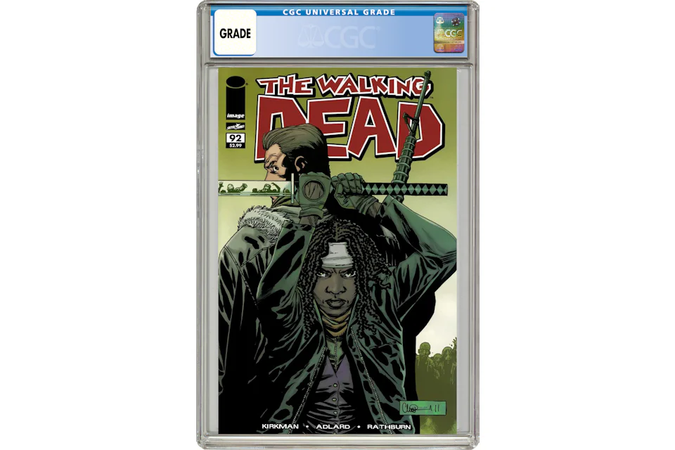 Image Walking Dead #92 Comic Book CGC Graded