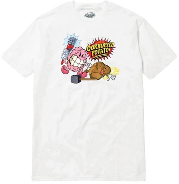 Imran Potato x Utz - Snack Chain T-Shirt (White) – eluXive