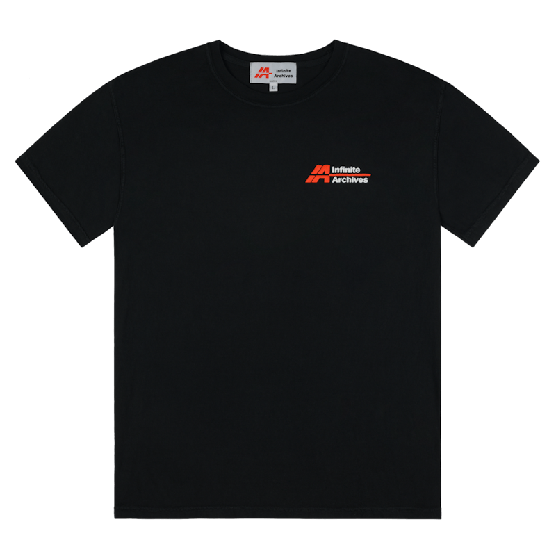Infinite Archives Logo New World Order Tee Black