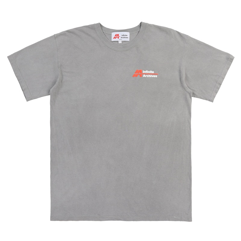 Infinite Archives Logo World Wide Web Tee Grey