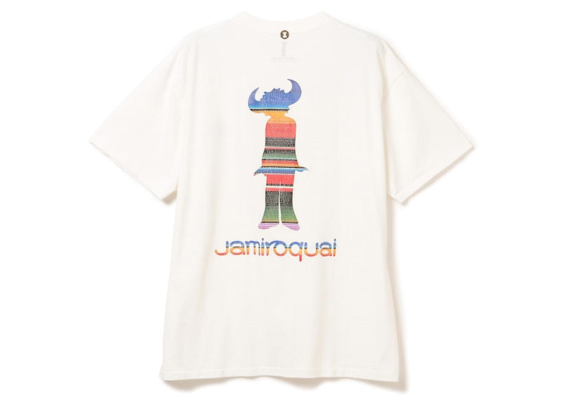 Insonnia Projects x Jamiroquai BM T-Shirt Vintage White - SS23