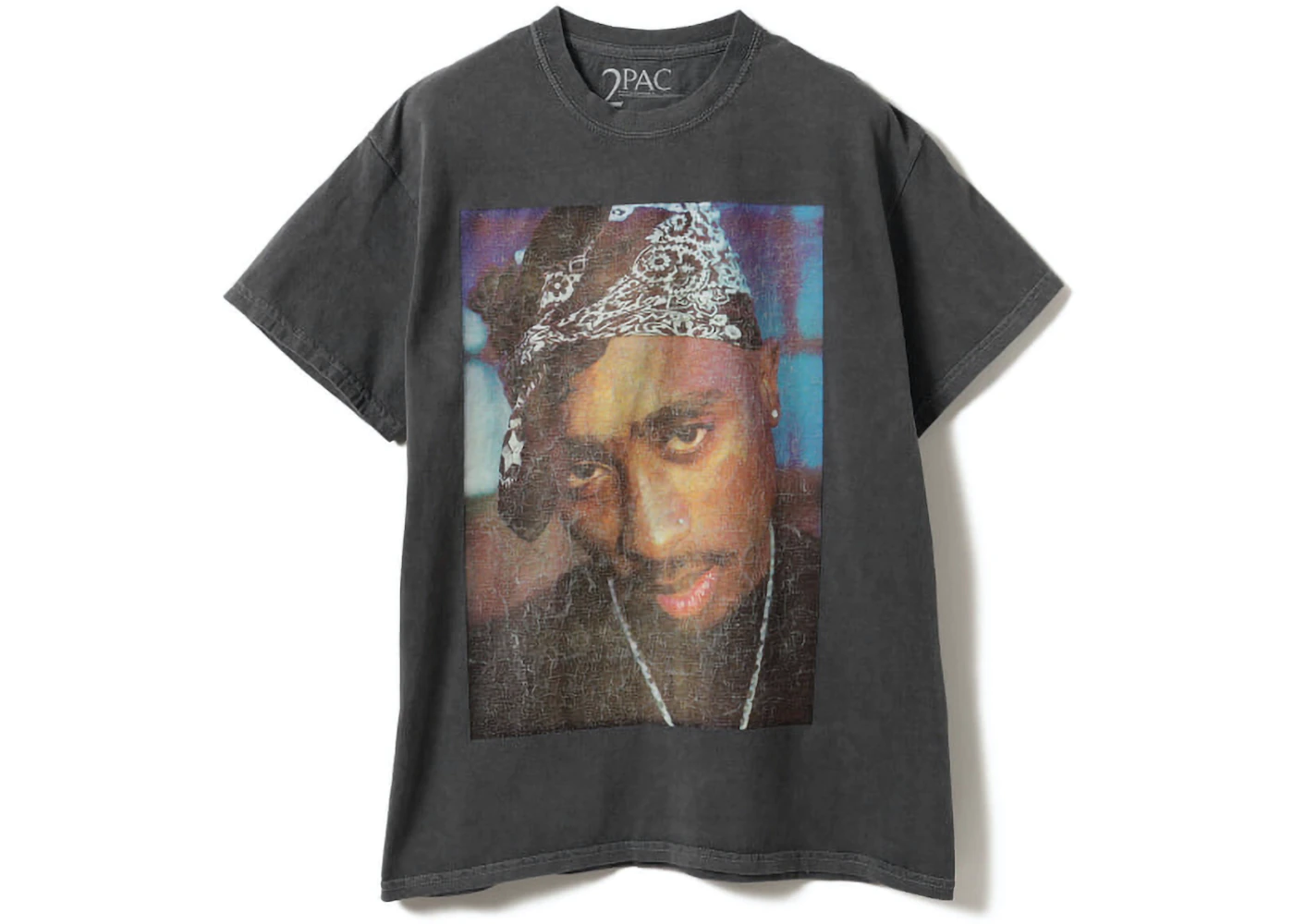 Insonnia Projects x Tupac Shakur D T-Shirt Vintage Black Men's - SS23 - US