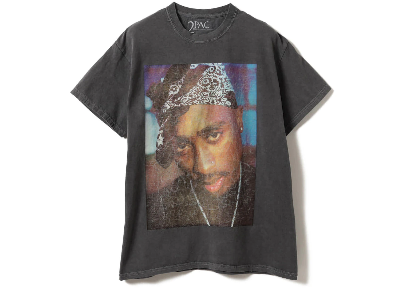 Insonnia Projects x Tupac Shakur D T-Shirt Vintage Black Men's - SS23 - US