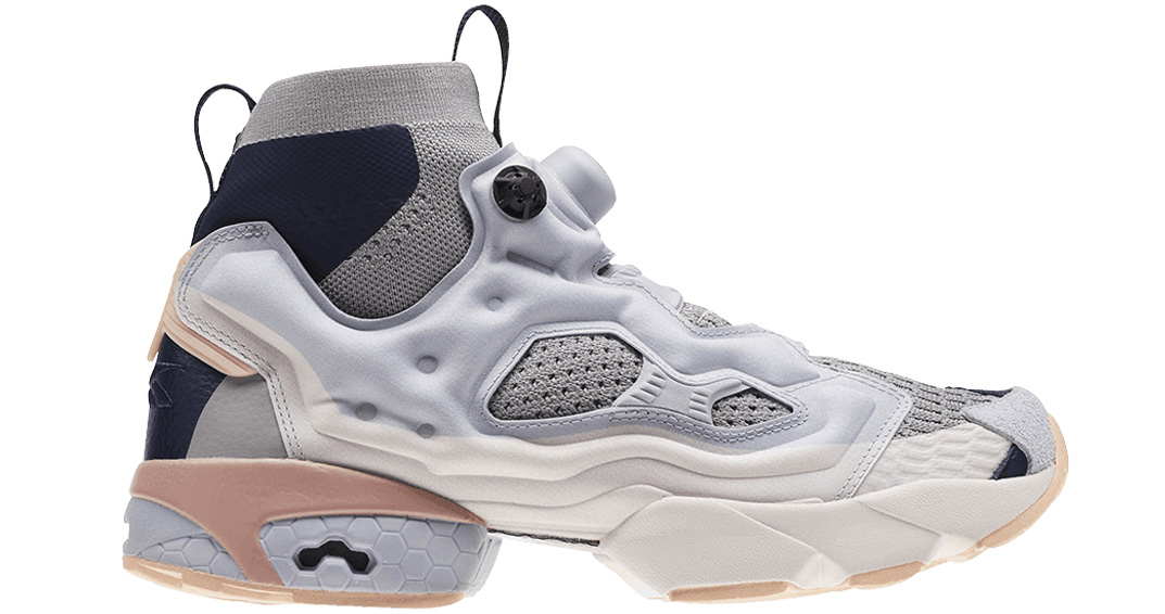 Reebok hot sale instapump grey