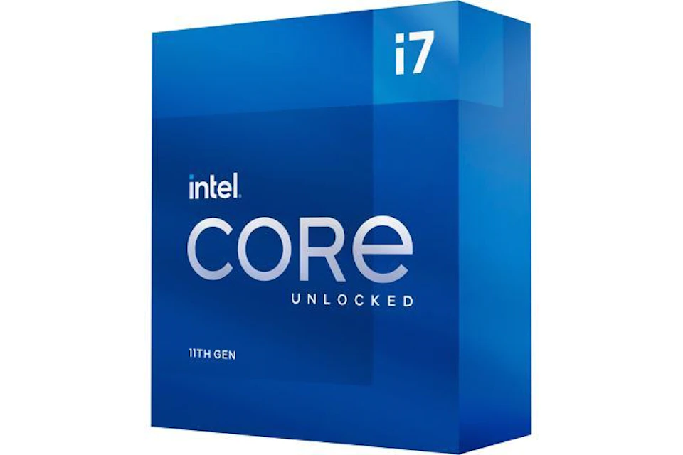 Intel Core i7-11700K Rocket Lake 8-Core 3.6 GHz LGA 1200 125W Desktop Processor BX8070811700K