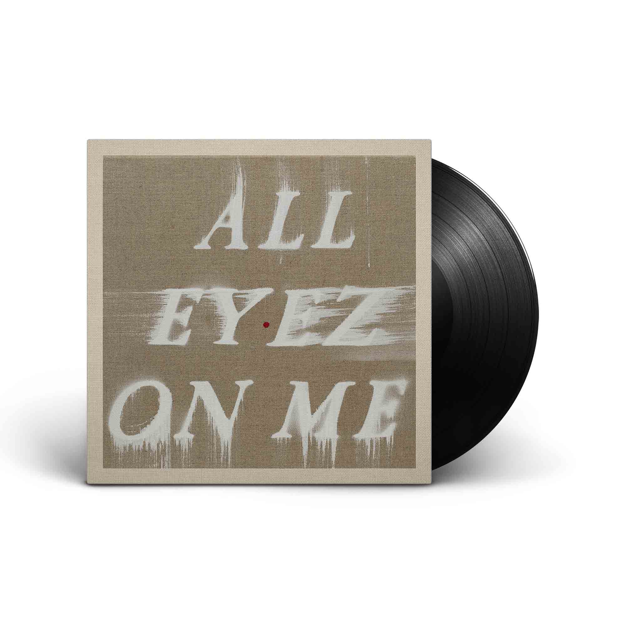 Interscope Records 2Pac - All Eyez On Me by Ed Ruscha Gallery Vinyl Record  (Signed, Edition of 100)