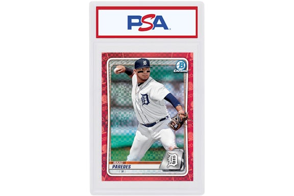 Isaac Paredes 2020 Bowman Chrome X Red X-Fractor 1/1 #BCP-224 (PSA or BGS Graded)