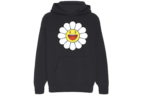 J Balvin Blanco x Takashi Murakami Sudadera con Capucha Flores