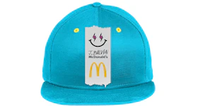J Balvin x McDonald's Logo Snapback 2 Blue