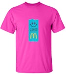 J Balvin x McDonald's Logo Tee 2 Pink
