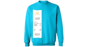 J Balvin x McDonald's Meal Sweatshirt Blue