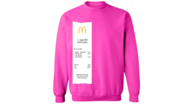 J Balvin x McDonald's Meal Sweatshirt Pink