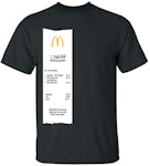 J Balvin x McDonald's Meal Tee Black