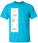 J Balvin x McDonald's Meal Tee Blue