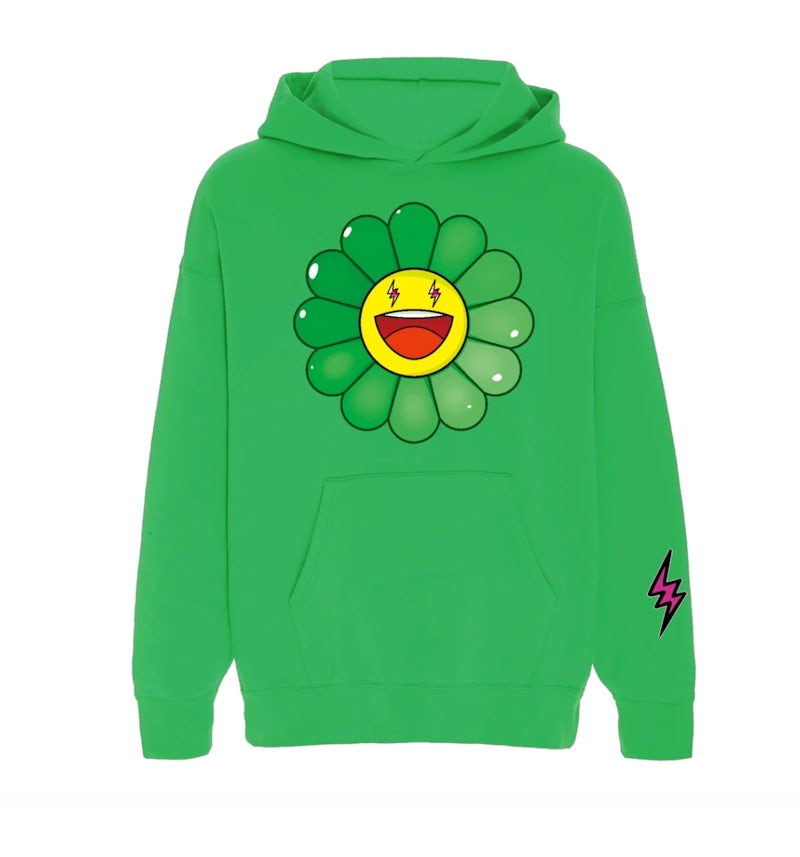 Takashi murakami multi flower hoodie hotsell