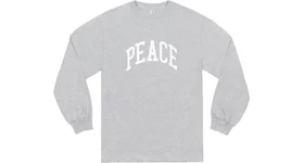 JJJJound Peace University L/S Tee Athletic Grey