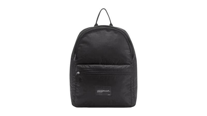 【極美品】A.P.C.　JJJJoundコラボ　バックパック　ブラック JJJJound x A.P.C. Backpack Black - JP
