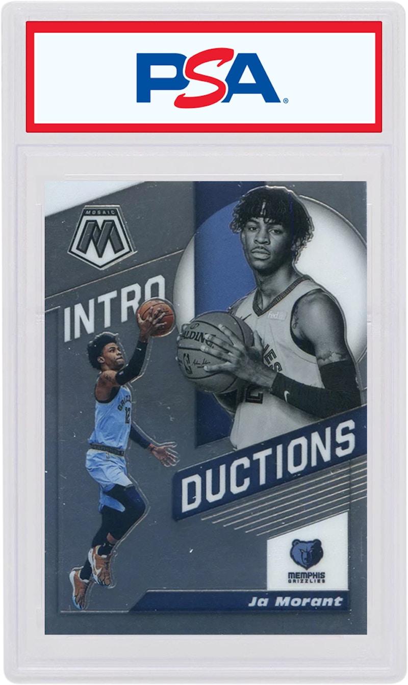 Ja Morant 2019 Panini Mosaic Introductions Rookie #7 (PSA or BGS Graded)