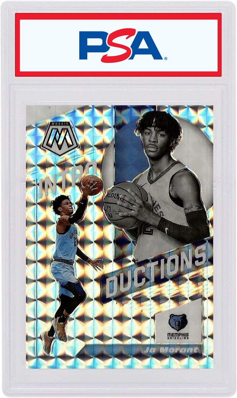 Ja Morant 2019 Panini Mosaic Introductions Rookie Mosaic #7 (PSA