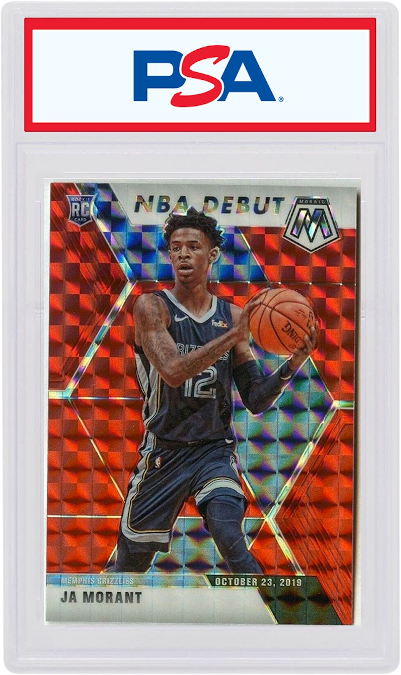 Ja Morant 2019 Panini Mosaic NBA Debut Rookie #274 (PSA or BGS Graded) -  2019 - JP