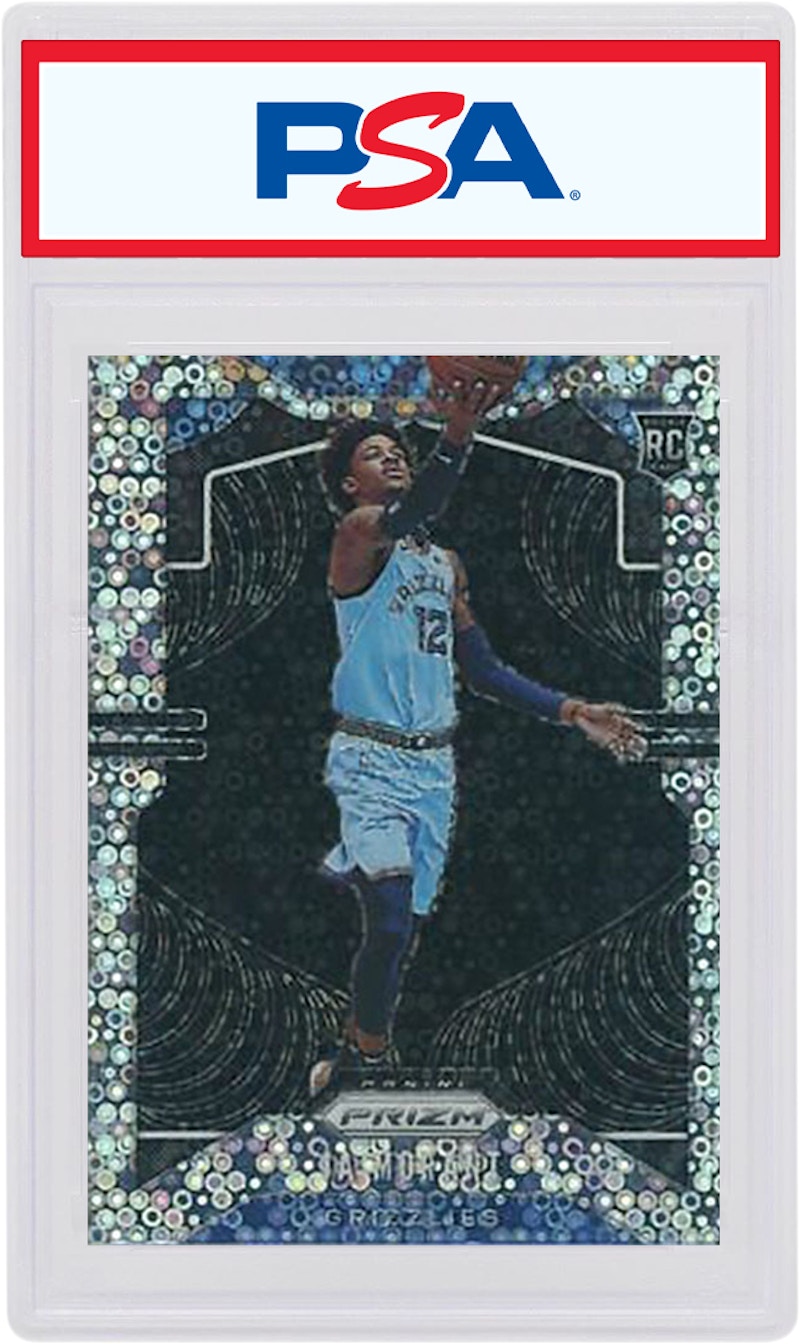 Ja Morant 2019 Panini Prizm Fast Break Rookie Image Variation Disco #249 (PSA or BGS Graded)
