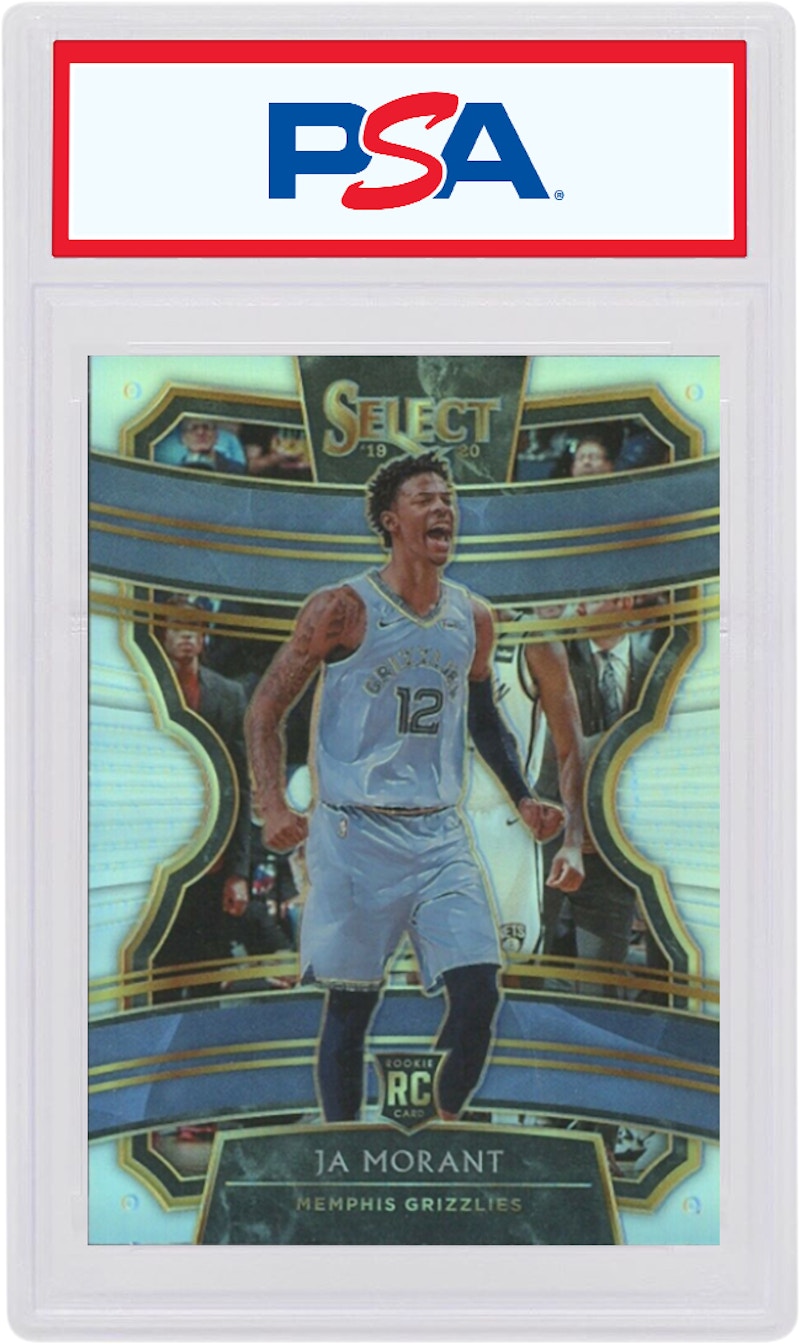 Ja Morant 2019 Panini Select Rookie Silver #72 (PSA or BGS Graded)
