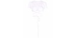Jacquemus Jacquemus Wraparound Cropped T-Shirt T-Shirt White