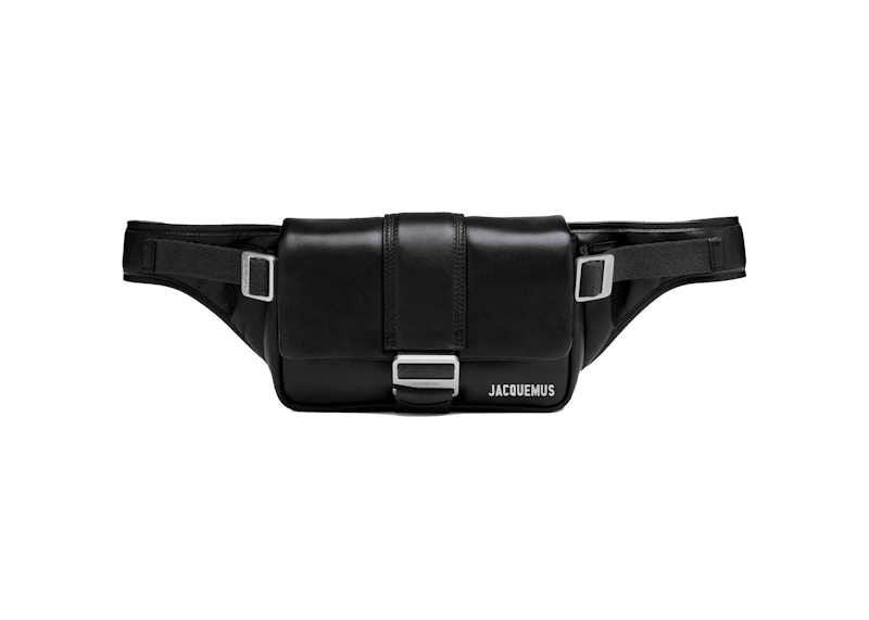 Jacquemus black belt discount bag