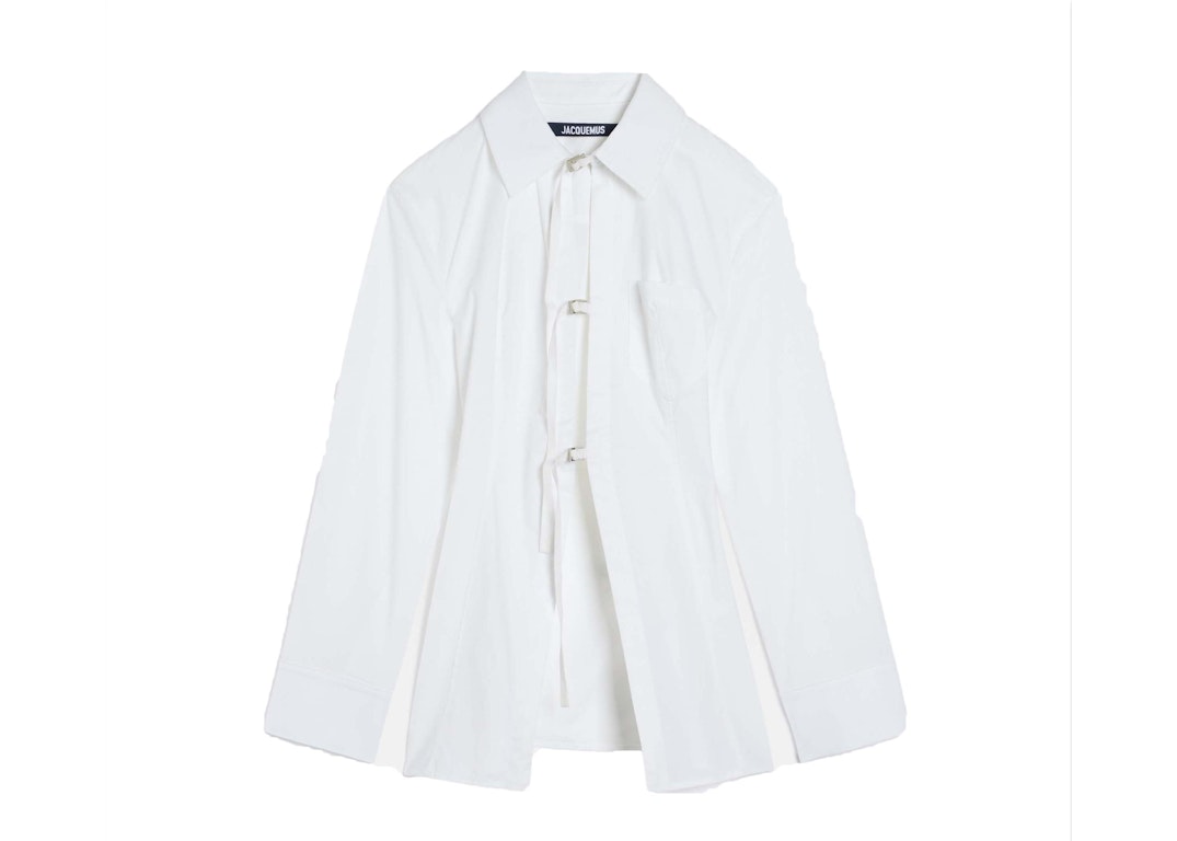 Pre-owned Jacquemus La Chemise Lavoir Shirt White