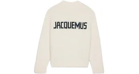 Jacquemus La Maille Pavane Knitwear Off-White