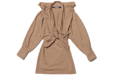 Jacquemus La Robe Agui Dress Beige - FW22 - GB Jacquemus La Robe Agui Dress Beige - FW22 - GB