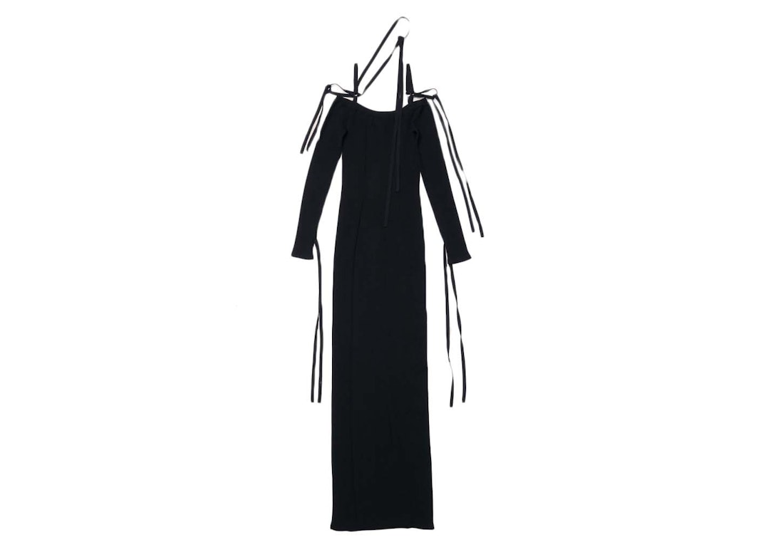 Pre-owned Jacquemus La Robe Arnesi Dress Black