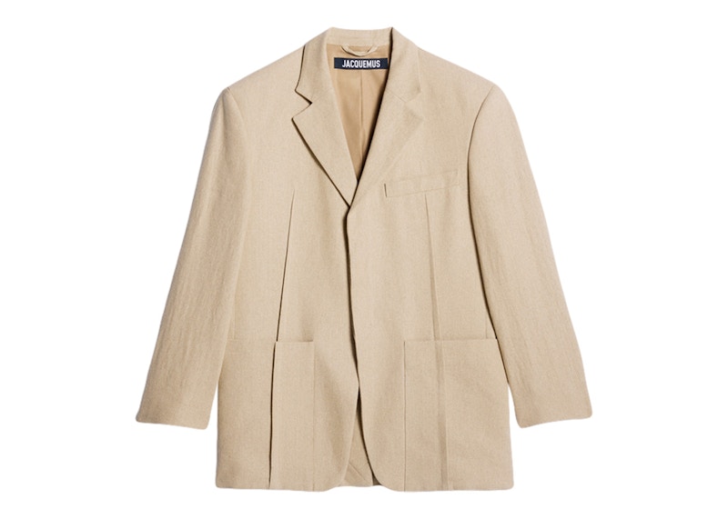 Jacquemus La Veste D'Homme Square Jacket Beige - SS23 - US