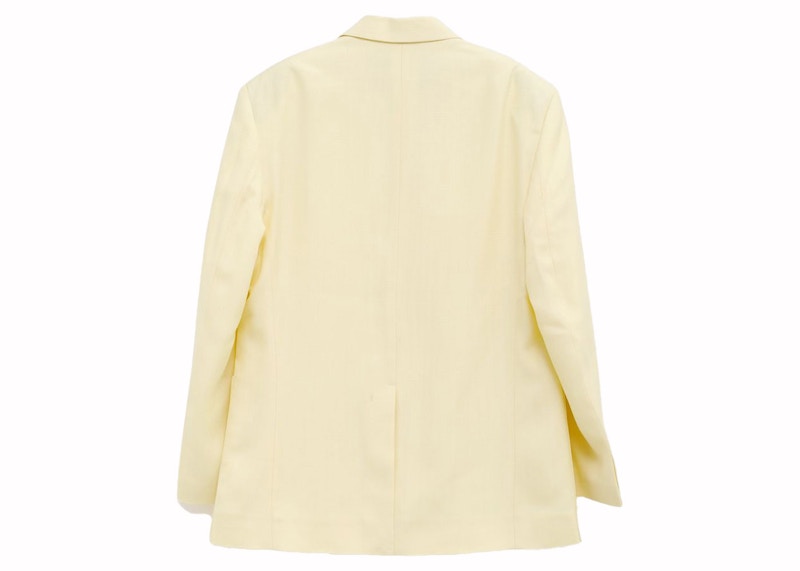 Jacquemus La Veste d'Homme Jacket 205 Pale Yellow - SS24 - US