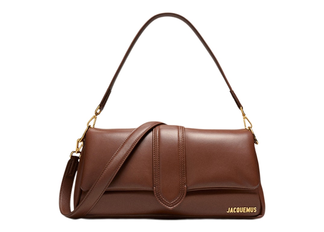 Pre-owned Jacquemus Le Bambimou Puffed Flap Bag Brown