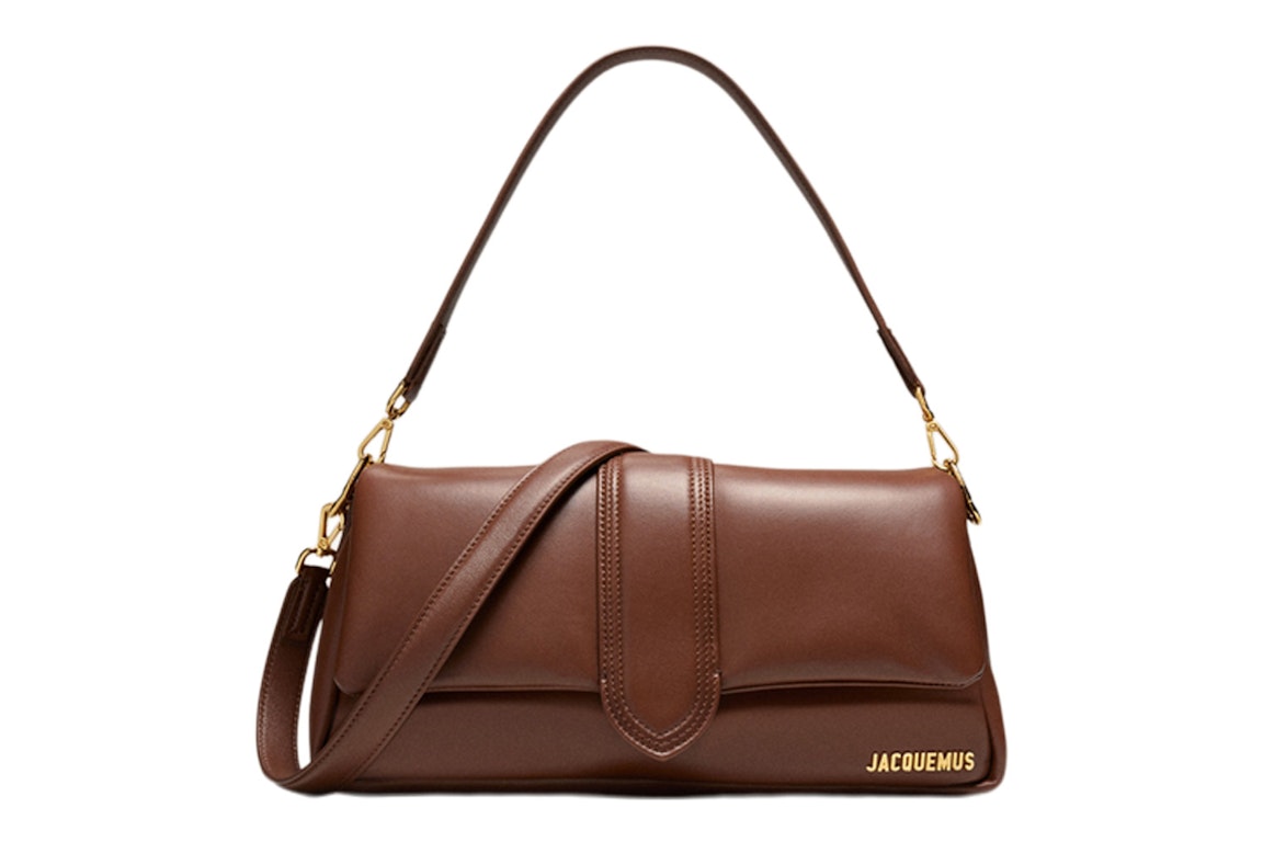 Pre-owned Jacquemus Le Bambimou Puffed Flap Bag Brown